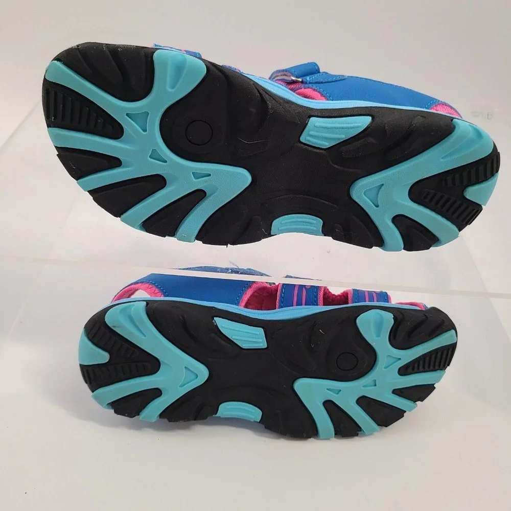 Aleader Girls Youth Sport Water‎ Hiking Sandals Pink/Blue Big Kids 36 EU / 5 US